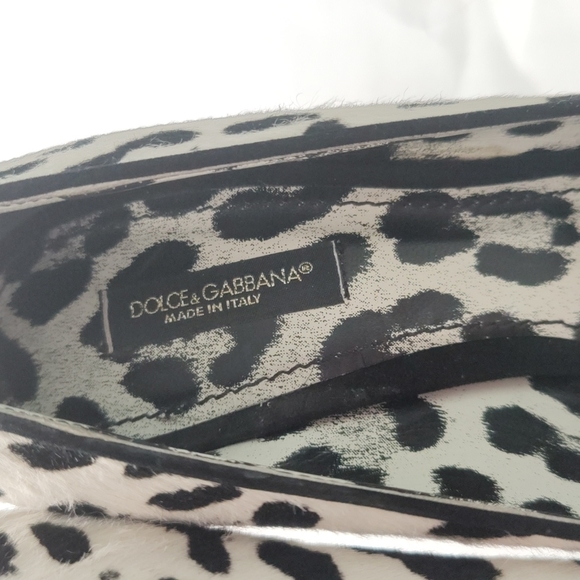 DOLCE & GABBANA Leopard platform heels - Picture 7 of 12